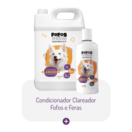 Condicionador Clareador Fofos e Feras