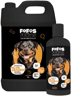 Popup Shampoo Pelos Escuros Fofos e Feras