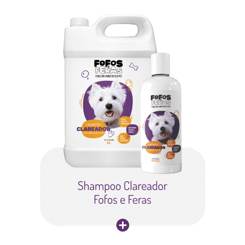 Shampoo Clareador Fofos e Feras