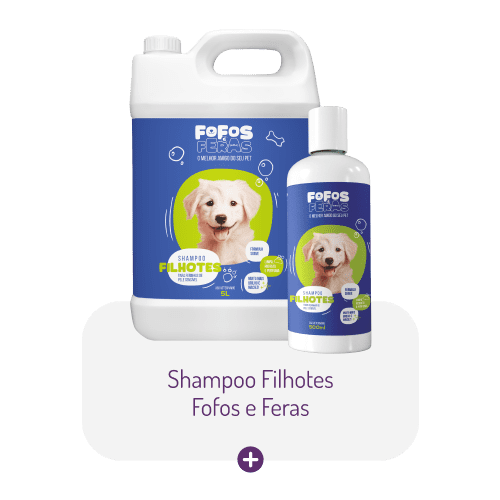 Shampoo Filhotes Fofos e Feras