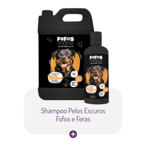 Shampoo Pelos Escuros Fofos e Feras