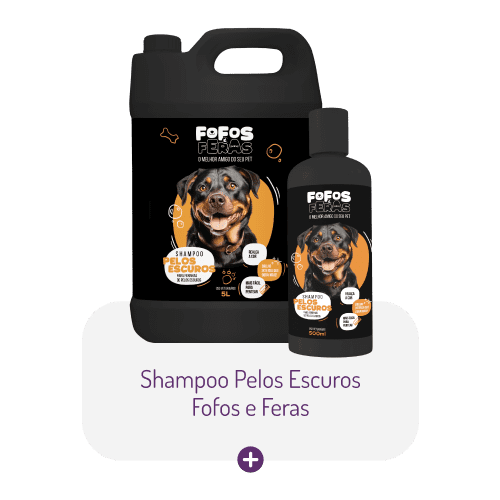 Shampoo Pelos Escuros Fofos e Feras